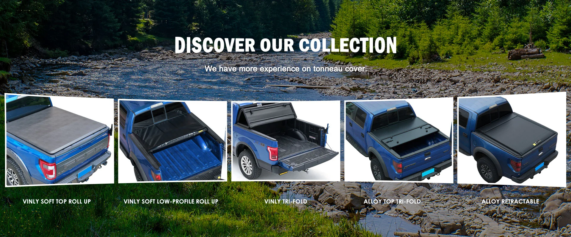 Kina Soft Vinly Tri-Fold Tonneau Cover Produsent