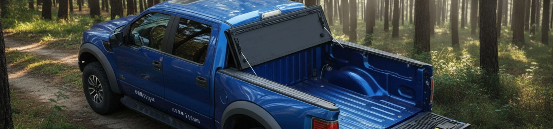 Lavprofil hardt Quad-Fold Tonneau-deksel