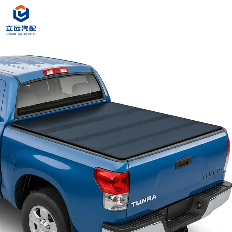 LIYUAN Truck Bed Flip Cover får stor ros fra 2024 Toyota Tacoma-eier