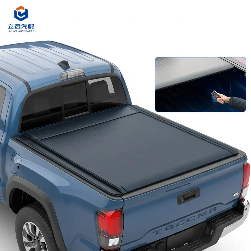 Elektrisk hardt aluminium uttrekkbart Tonneau-deksel for Toyota