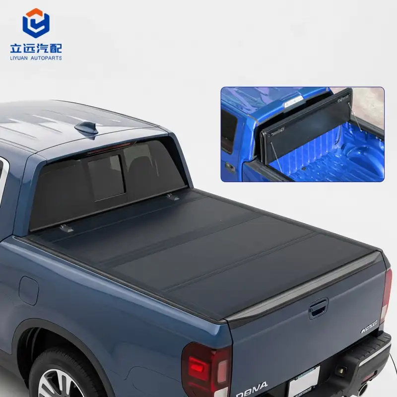 Low Profil Hard Quad-Fold Tonneau deksel for Honda