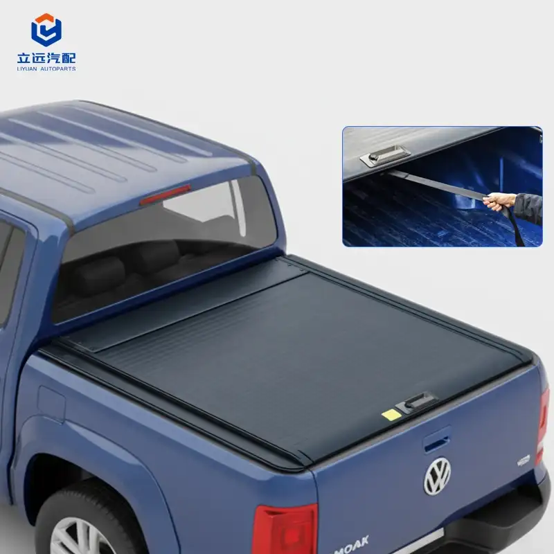 Manuell hardt aluminium uttrekkbart Tonneau-deksel for Volkswagen