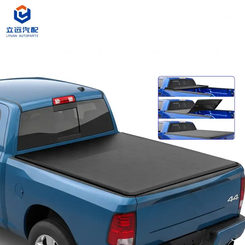 Mykt vinyl Tri-Fold Tonneau-deksel for Dodge
