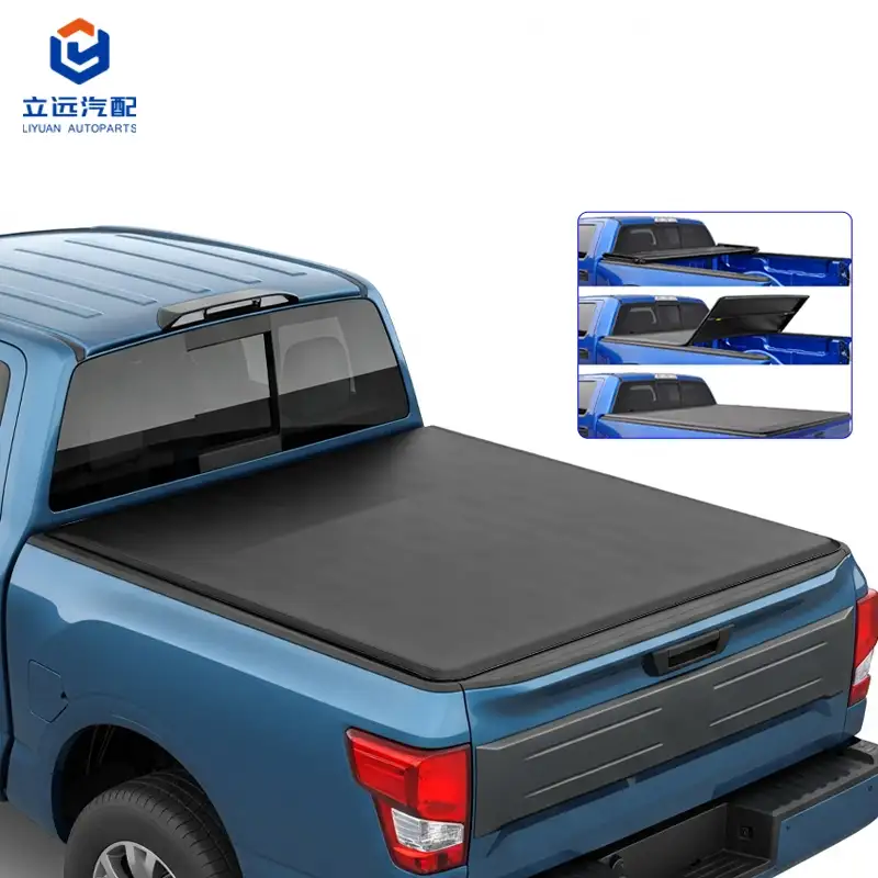 Mykt vinyl Tri-Fold Tonneau deksel til Nissan Suzuki