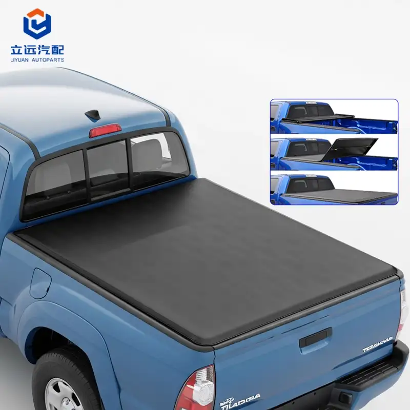 Mykt Vinyl Tri-Fold Tonneau deksel til Toyota